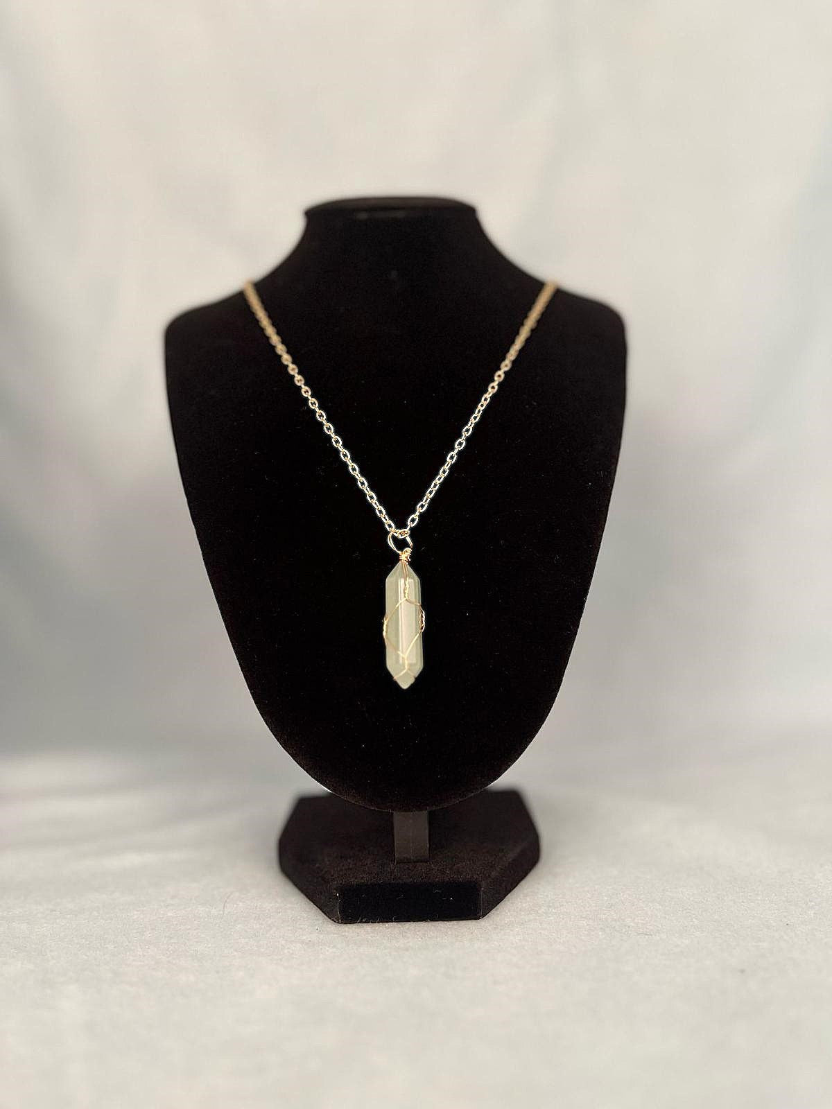 Kette Hexagon Green Aventurine
